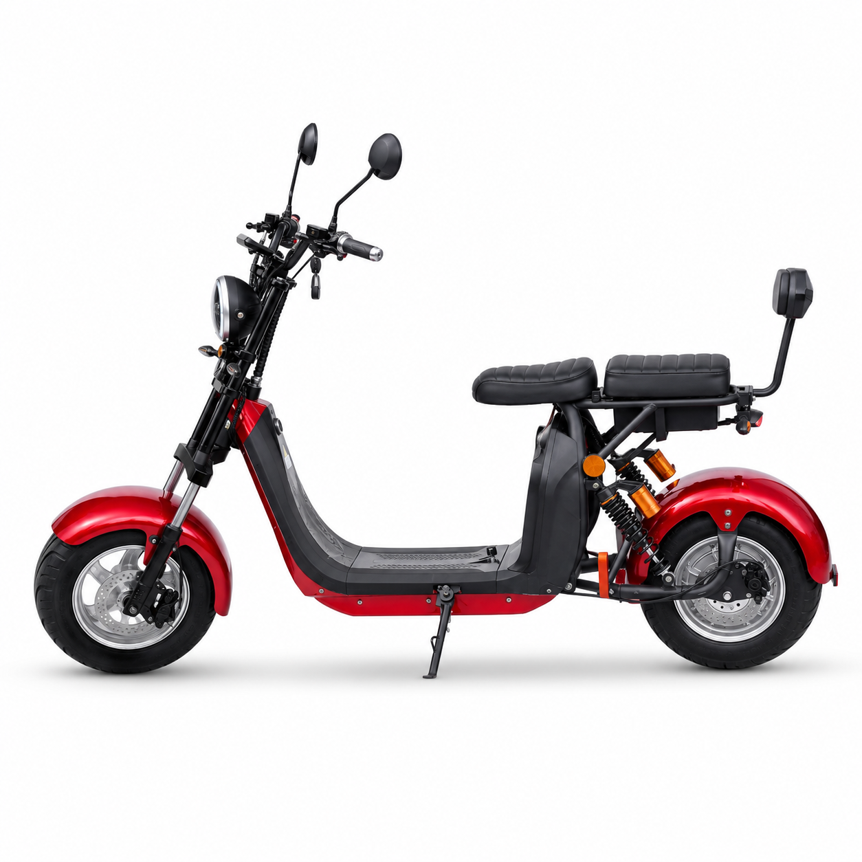 Elektrická koloběžka chopper Lera C2 2000W červená s COC listem