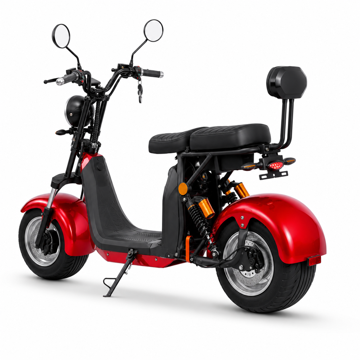Elektrická koloběžka chopper Lera C2 2000W červená s COC listem