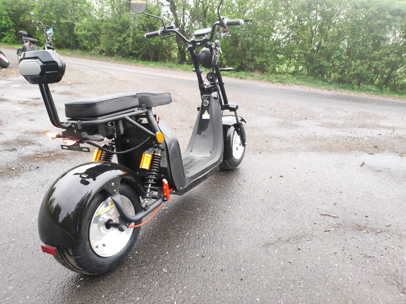 Elektrokoloběžka C2 2000W Černá – detail 5