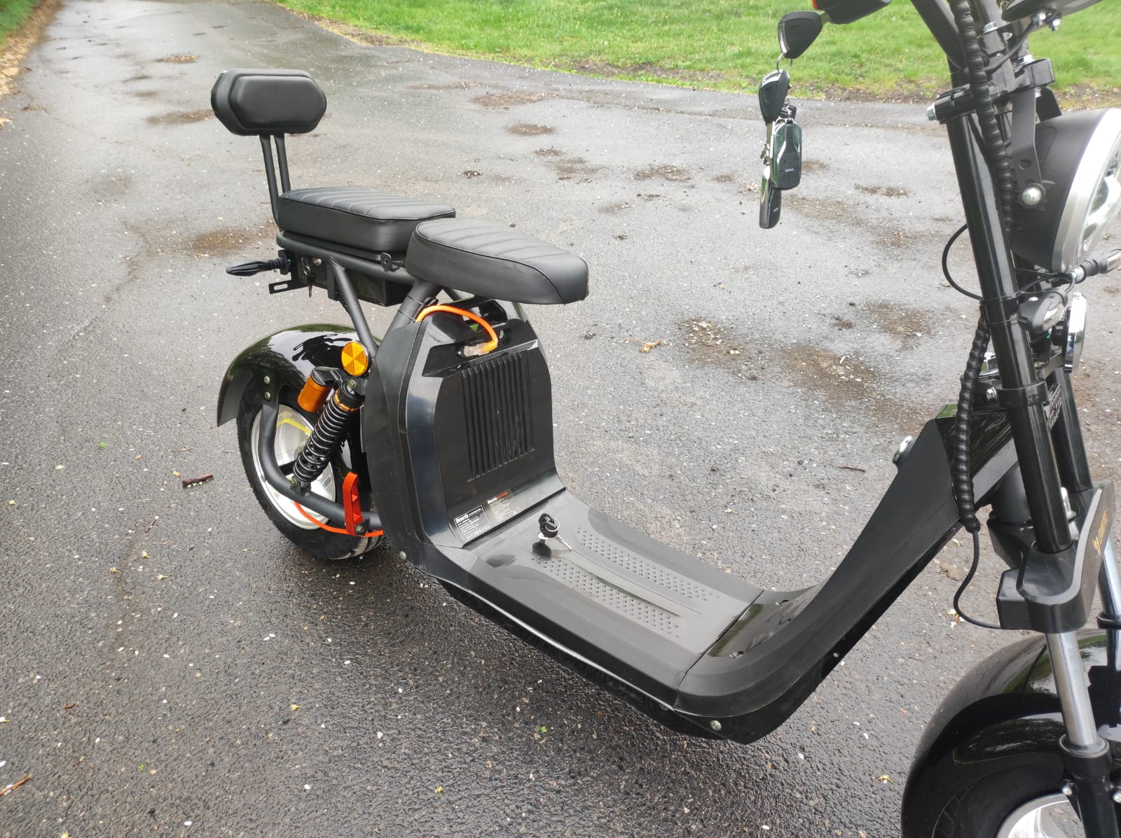 Elektrokoloběžka C2 2000W Černá – detail 7