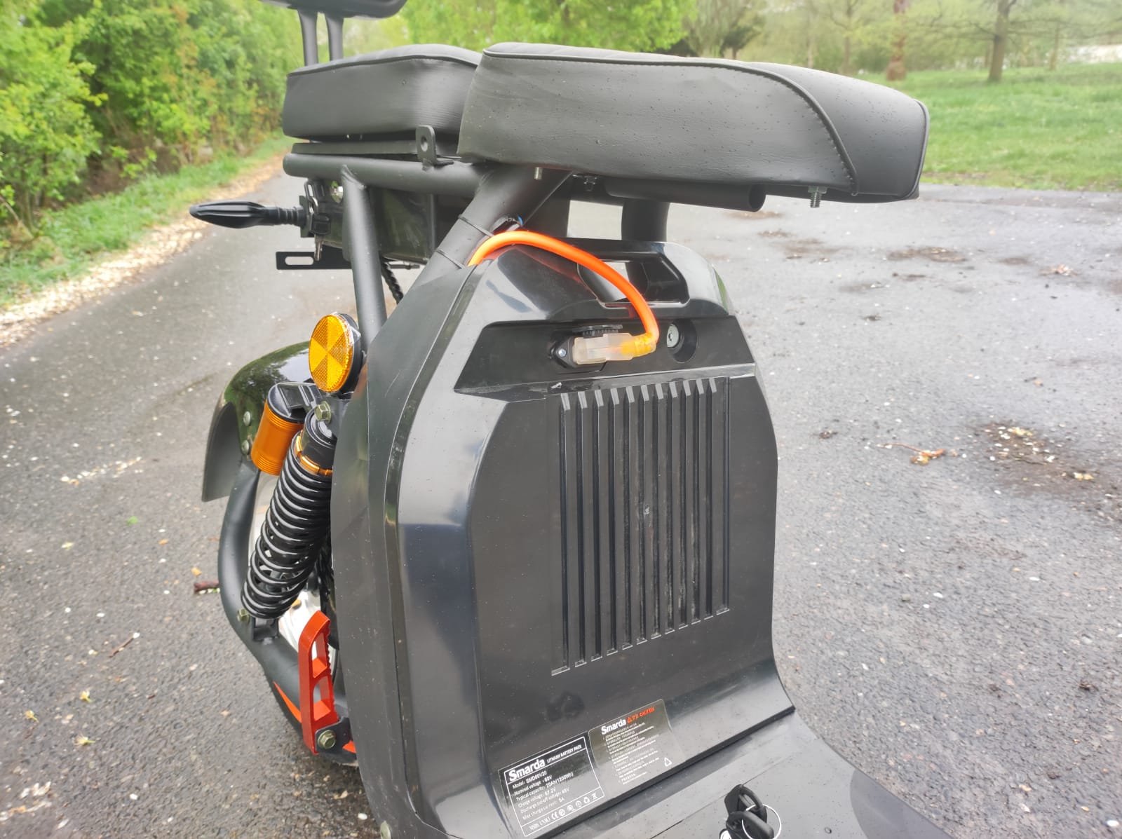 Elektrokoloběžka C2 2000W Černá – detail 2